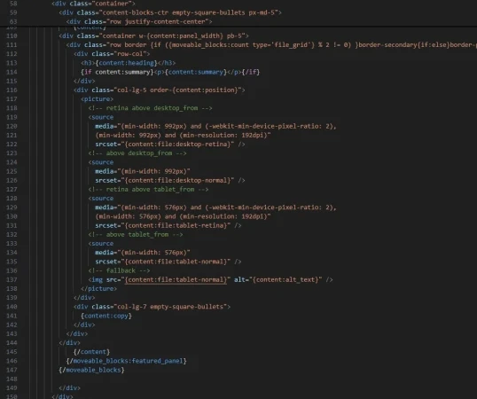 ExpressionEngine Template Code