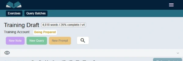 Screen grab of the editor window