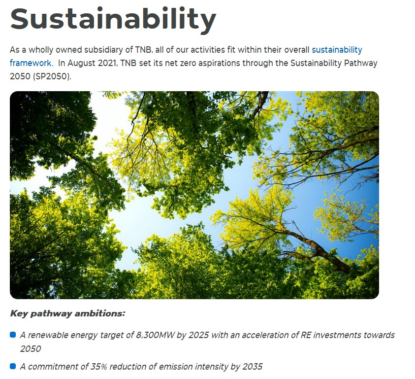 Vantage RE Website Sustainability Page