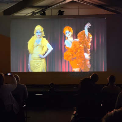 Photo of AI generated drag queens